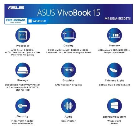 Asus M415DA-EK302TS - Image 3
