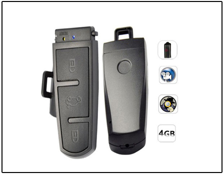 Spy Keychain Camera With Password