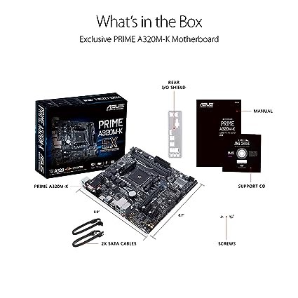 Asus Prime A320m K - Image 3