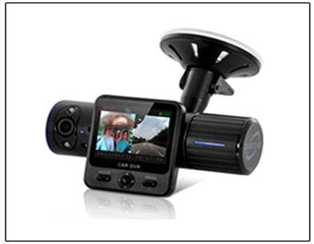 Car Camcorder Dvr With Twistable Night-Vision