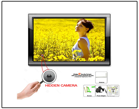 8 Hours Recording By Photo Frame Camera