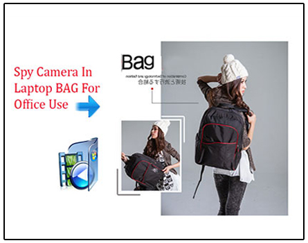 Spy Laptop Bag Camera For Office Use