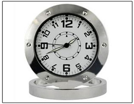 Spy Table Clock Camera