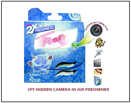 Spy Invisible Camera In Room Freshener