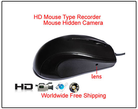 Spy Computer Optical Mouse Camera