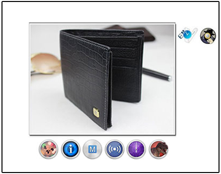 Spy Camera In Gents Wallet