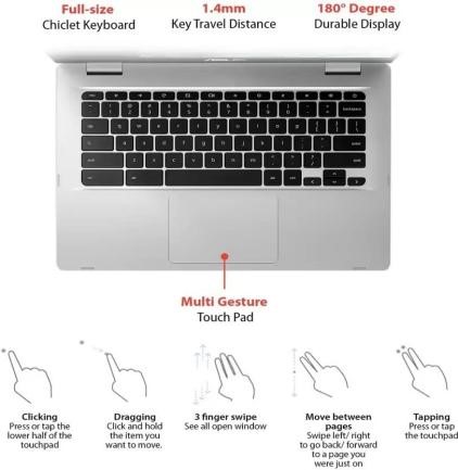 Asus CHROMEBOOK C523NA-BR0476 - Image 3