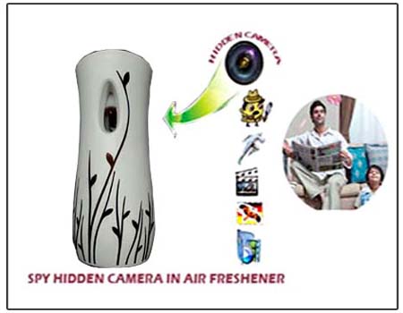 Spy Camera In Room Air Freshner Dispenser