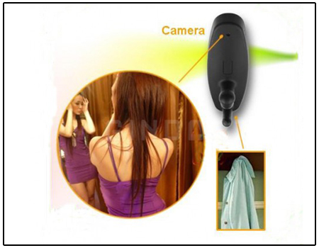 Spy Cloth Hook Camera