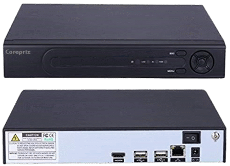 Coreprix 8 Mp 10 Channel Nvr 2 Way Talk Support