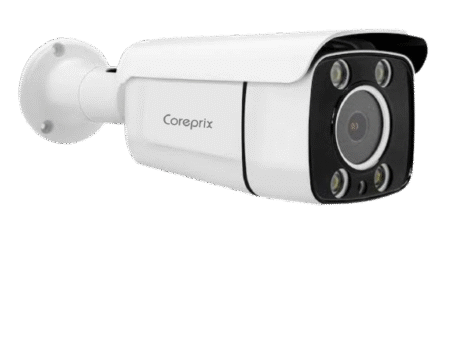 Coreprix 5 Mp Ip Verfocal Motorized Color Metal Bullet inBuilt Audio