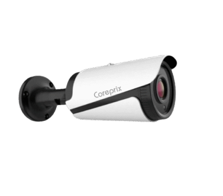 Coreprix 5MP IP FISHEYE Camera O Lens : 180 FISHEYE LENS Resolu on : 5MP Inbuilt Audio MIC IR Distance : Upto 30 Mtr.