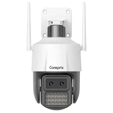 Coreprix 5MP IP 16X PTZ CAMERA Weatherproof Standard Ip66 Resolu on 5 MP SD Card Support IR Distance 60Mtr. Zooming 16X OPTICAL Zoom