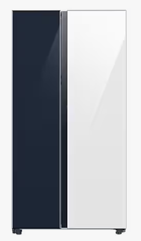 653 L Bespoke Convertible 5in1 Side by Side Refrigerator RS76CB81A37N