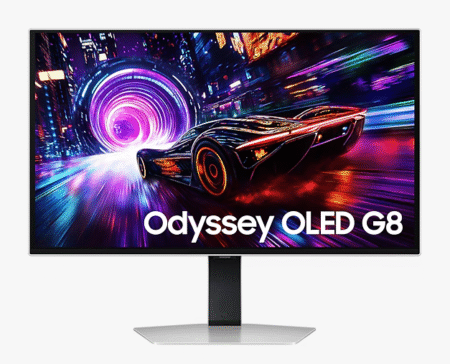 68.5 cm (27) Odyssey OLED G8 4K Gaming Monitor with 240 Hz refresh rate