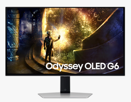 68.5 cm (27) Odyssey OLED G6 2K Gaming Monitor with 240 Hz refresh rate