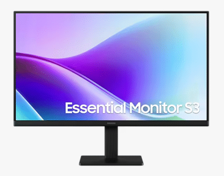 60.5 cm FHD Monitor with 120 Hz refresh rate, IPS Panel and borderless design