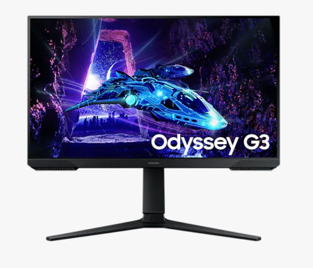 60.5 cm (24) Odyssey G3 FHD Gaming Monitor with 180 Hz refresh rate and AMD FreeSync