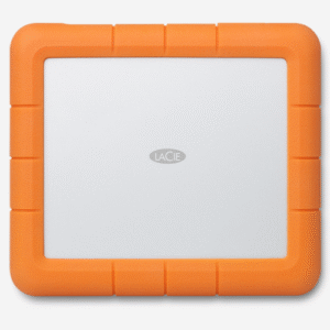 LaCie Rugged RAID Shuttle 8TB portable external hard drive for secure backup and professional use