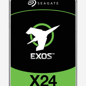 Seagate Exos X24 24TB enterprise hard drive ST24000NM002H for data center storage