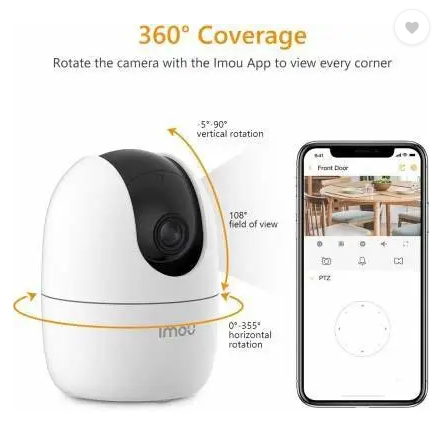Screenshot 2025-12-25 163246 IMOU Ranger 2C Dual Wi-Fi Security Camera with dual lenses, AI detection, and night vision.