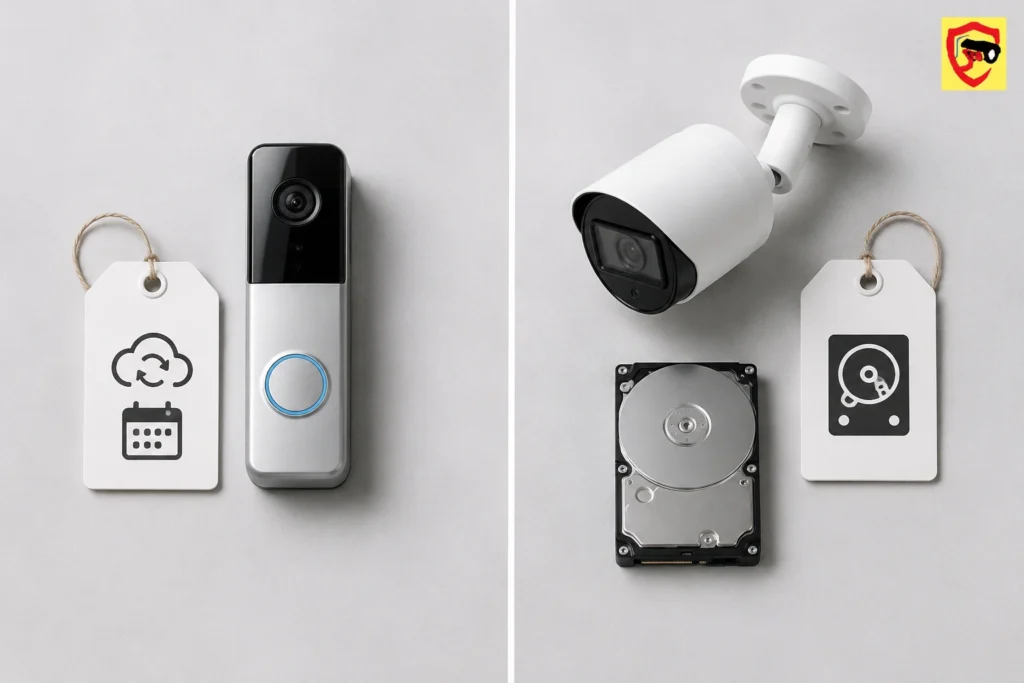 CCTV vs video doorbell cost comparison India 2026