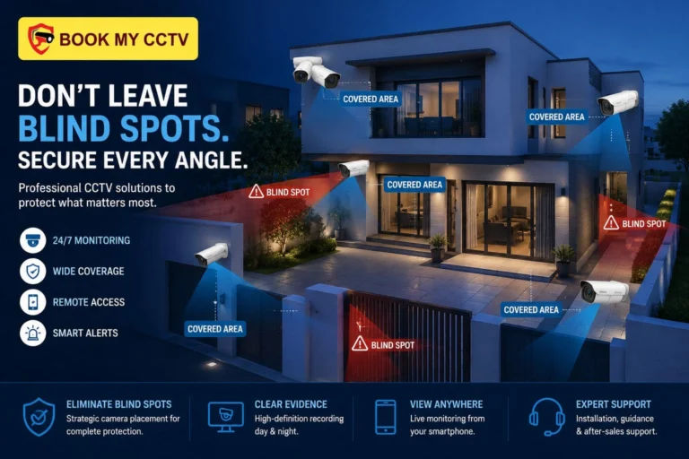 How to Reduce CCTV Blind Spots Around Your Property